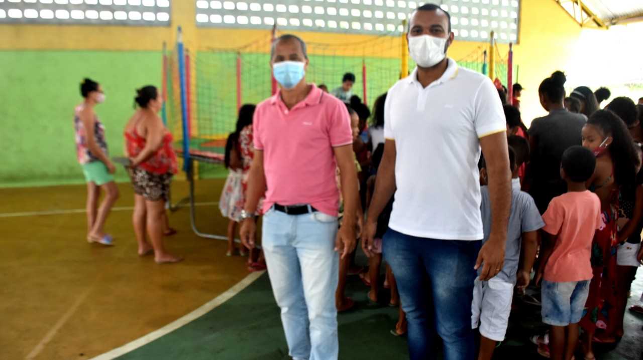 Camacã: Unidades de Saúde Euvaldo Maia e Dr. Aníbal Cavalcante comemoram o dia das crianças recheada de diversão